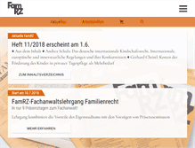 Tablet Screenshot of famrz.de
